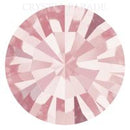 Preciosa Maxima Foiled Pointy Back Chaton - Light Rose