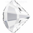 Limited Edition - Zodiac Crystal Fan Shape 6mm Clear - Pack of 20