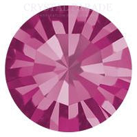 Preciosa Maxima Foiled Pointy Back Chaton - Fuchsia