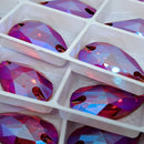 Zodiac Crystal Peardrop Sew on Stone - Light Siam Shimmer