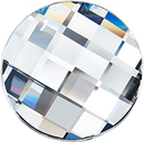 Preciosa Maxima Hotfix Circle Chessboard - Clear