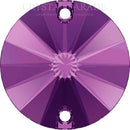 Zodiac Rivoli Sew on Stone - Amethyst