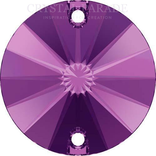 Zodiac Rivoli Sew on Stone - Amethyst