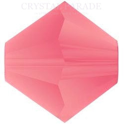 Preciosa Bicone Bead Indian Pink Matte