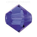 Preciosa Bicone Bead Deep Tanzanite