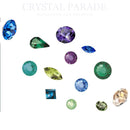 Preciosa 3D Crystal Mix Pack of 100 - Peacock