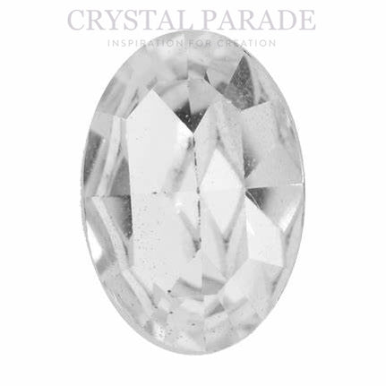 Swarovski 4100 Fancy Oval Clear Crystal