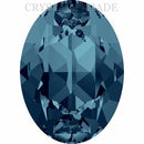 Swarovski 4120 Fancy Oval - Indicolite