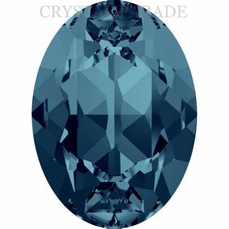 Swarovski 4120 Fancy Oval - Indicolite