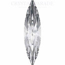 Swarovski 4200 Pointy Back Navette 48 x 13mm Pack of 1 - Clear