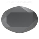 Preciosa Fancy Oval Maxima - Jet Hematite