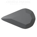Preciosa Fancy Pear Maxima - Jet Hematite