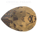 Preciosa Fancy Baroque Pear Maxima - Smoked Topaz