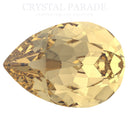 Preciosa Fancy Baroque Pear Maxima - Light Colorado Topaz