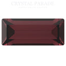 Preciosa Fancy Baguette Maxima - Burgundy