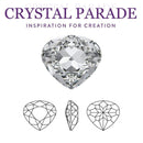 Swarovski 4370 Fancy Wide Pear 15.5 x 14mm Clear Unfoiled - 1 Piece