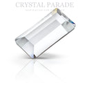 Preciosa Maxima Baguette 4x2mm Pack of 20 - Clear