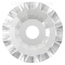 Preciosa Loch Rose Sew On Stone - Clear (Foiled backing)