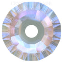 Preciosa Loch Rose Sew On Stone - AB (Foiled)