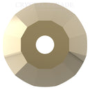 Preciosa Loch Rose Sew On Stone - Starlight Gold