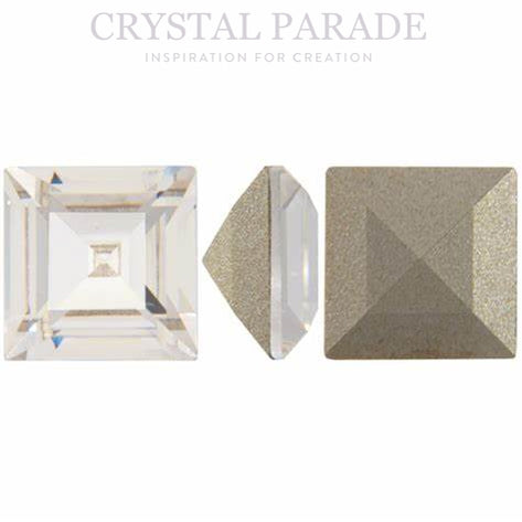 Swarovski 4428 xilion-Fancy Square 3mm - Pack of 24 Clear