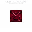 Swarovski 4428 xilion-Fancy Square 4mm - Pack of 24 Siam