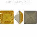 Swarovski 4428 xilion-Fancy Square 3mm - Pack of 24 Light Topaz