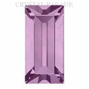 Swarovski 4501 Fancy Baguette 5x2mm - Pack of 24 Light Amethyst