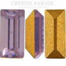 Swarovski 4501 Fancy Baguette 5x2mm - Pack of 24 Violet