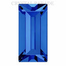 Swarovski 4501 Fancy Baguette 5x2mm - Pack of 24 Sapphire