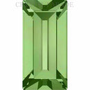 Swarovski 4501 Fancy Baguette 5x2mm - Pack of 24 Peridot