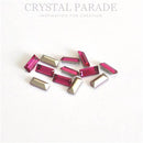 Swarovski 4501 Fancy Baguette 7x3mm - Pack of 12 Fuchsia