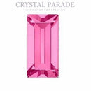Swarovski 4501 Fancy Baguette 4x2mm - Pack of 24 Light Rose
