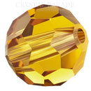 Preciosa Round Bead - Topaz