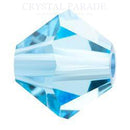 Preciosa Bicone Bead Aquamarine