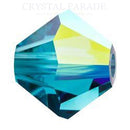 Preciosa Bicone Bead Indicolite AB