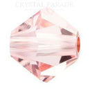 Preciosa Bicone Bead Light Rose
