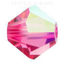 Preciosa Bicone Bead Rose AB