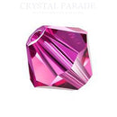 Preciosa Bicone Bead Fuchsia
