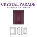 Swarovski 4527 Fancy Step 18 x 13mm Burgundy - 1 Piece