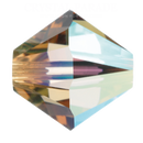 Preciosa Bicone Bead Light Colorado Topaz AB