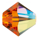 Preciosa Bicone Bead Sun AB