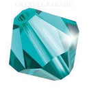 Preciosa Bicone Bead Blue Zircon