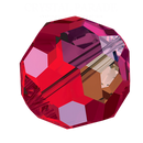 Preciosa Round Bead - Light Siam AB