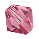 Preciosa Bicone Bead Indian Pink