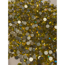 Zodiac Crystals Mixed Sizes Pack of 200 - Citrine AB