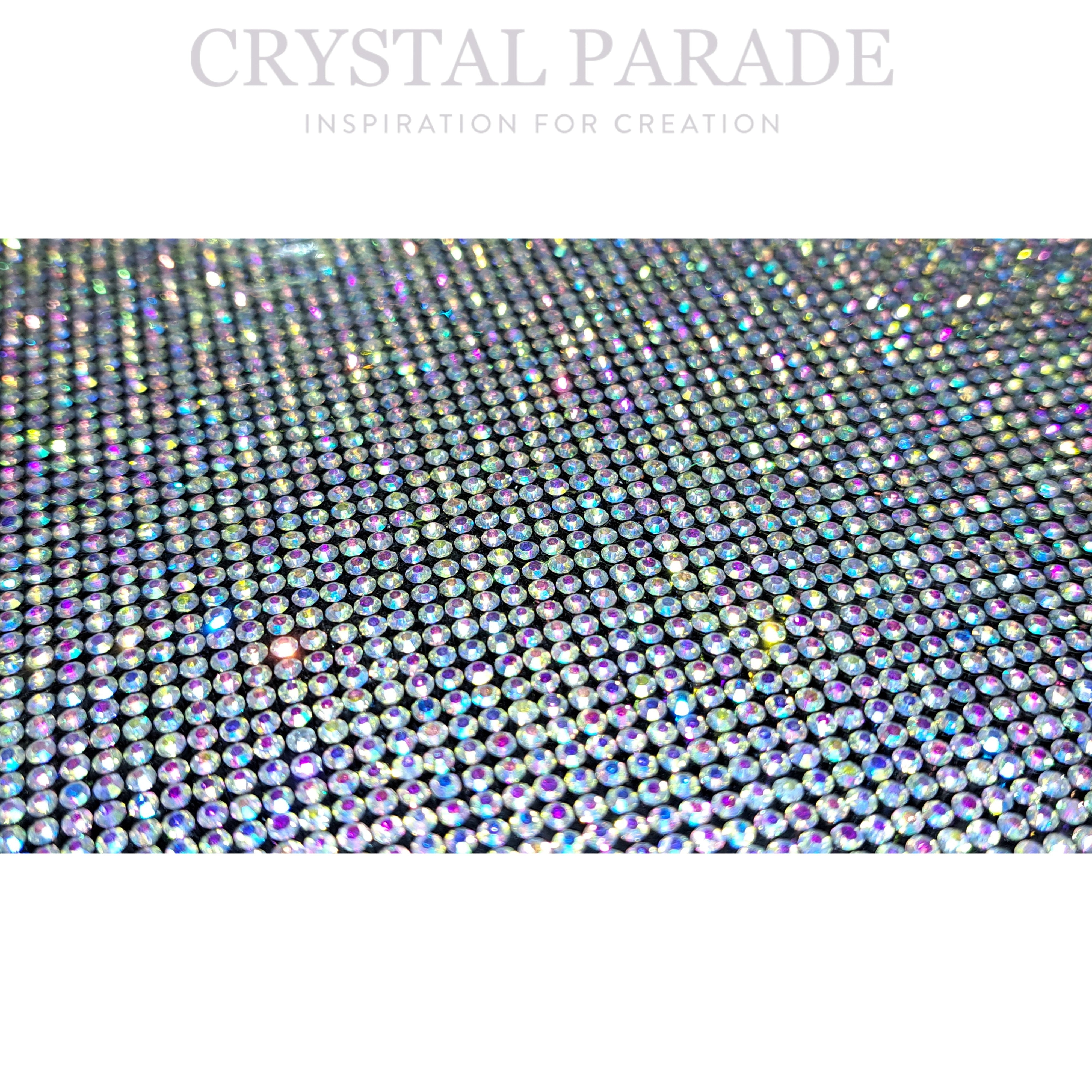 Hotfix Shape Hotfix Transfer Rhinestone Sheet SS8 (2.7mm) Crystal AB - 24cm x 39cm