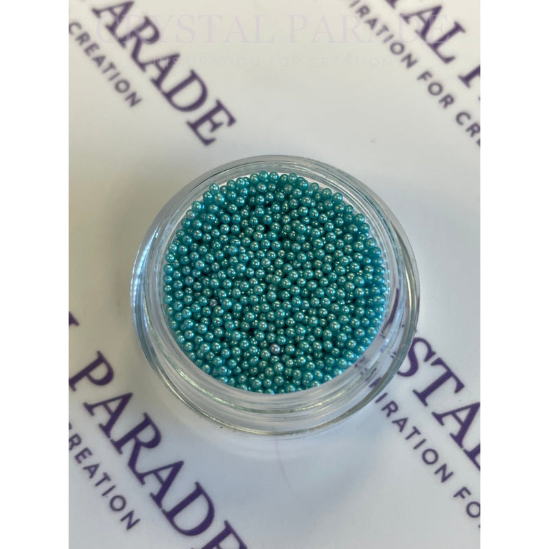 Caviar Beads 5g in handy storage pot - Aquamarine