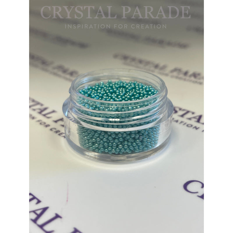Caviar Beads 5g in handy storage pot - Aquamarine