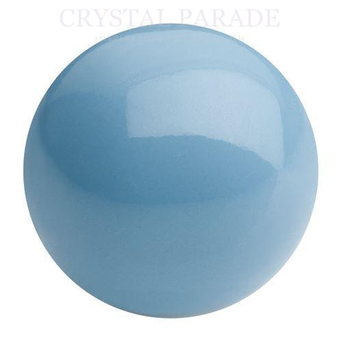 Preciosa Round Pearl Aqua Blue